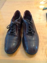 EUC HOGAN Brown Leather Sneakers w/ Rubber Soles SZ 8,5 - £69.69 GBP