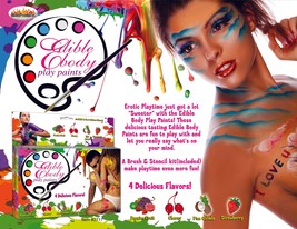 Edible body paints 4 pack box - $799.61 MXN