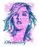 Ellie Goulding Poster Silkscreen Signed Numbered Houston TX May 21 - $126.06 CAD