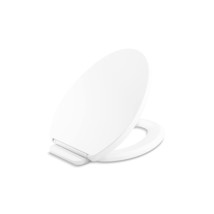 Kohler K-26801-0 Impro ReadyLatch Quiet Close Elongated Toilet Seat, White - $91.99