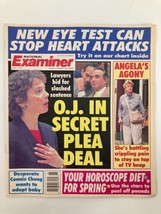 National Examiner Tabloid April 11 1995 Connie Chung, Angela&#39;s Agony No Label - $18.95