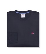 Brooks Brothers Navy / Red Long Sleeve Crewneck Tee T-Shirt, L Large BB-... - $879.18 MXN