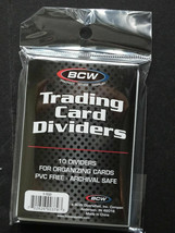 BCW Trading Card Dividers for Storage Boxes Regular  - £2.96 GBP