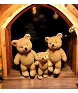 Künstlerschutz Wagner Felt Flocked Bears Set of 3 West Germany Handwork ... - $89.93