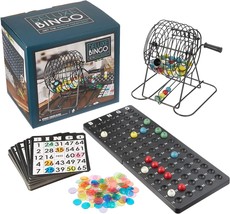 Deluxe Bingo Game Free Expansion Set 50 Premium Cards 300 Vibrant Chips 75 Calli - £44.58 GBP