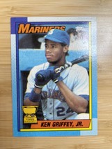 1990 Topps Mariners Ken Griffey Jr.  b RC #336 Bloody Scar Error Card Elbow bb - £20.91 GBP