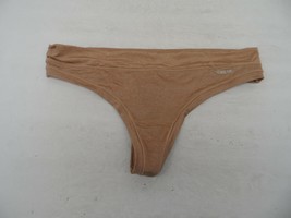 Adore Me Women&#39;s Soft Cozy Thong Panty 07088 Beige Large - $87.35 MXN