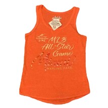 MLB Women&#39;s 2017 Orange MIAMI ALL STAR BASEBALL GAME Tank Top New Medium - €33,99 EUR