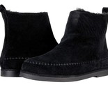 STEVE MADDEN Tommy Suede Moccasin Bootie Faux Shearling Lining 8.5 - £35.57 GBP