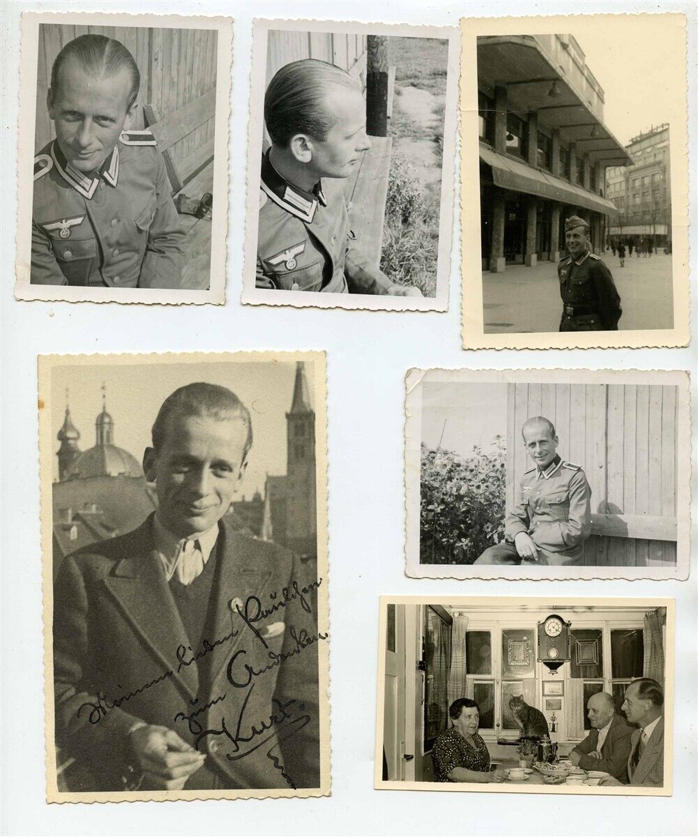 Primary image for 1943 German Soldier Photos and 1930's Photos and Real Photo Postcard