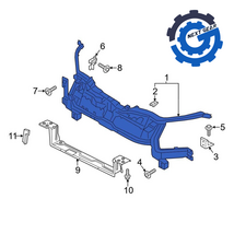 OEM Ford Radiator Support Mount Bracket for 2015-2021 Transit NK3Z-8A284-A - £560.51 GBP