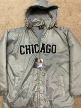 Streetwear Jacket Size M Iced Out Clothing Co FanFare Chicago Spellout - £25.50 GBP
