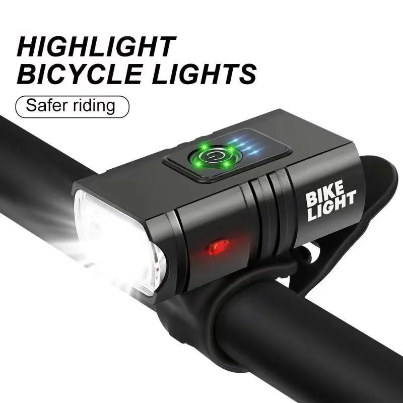 1000Lumen Bicycle LED Light Front Light Lanterna Rechargeable Lamp MTB Road - £9.47 GBP