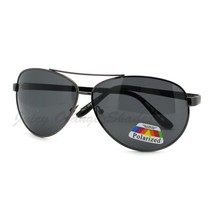 Polarized Lens Aviator Sunglasses Metal Frame Round Aviators - £7.92 GBP