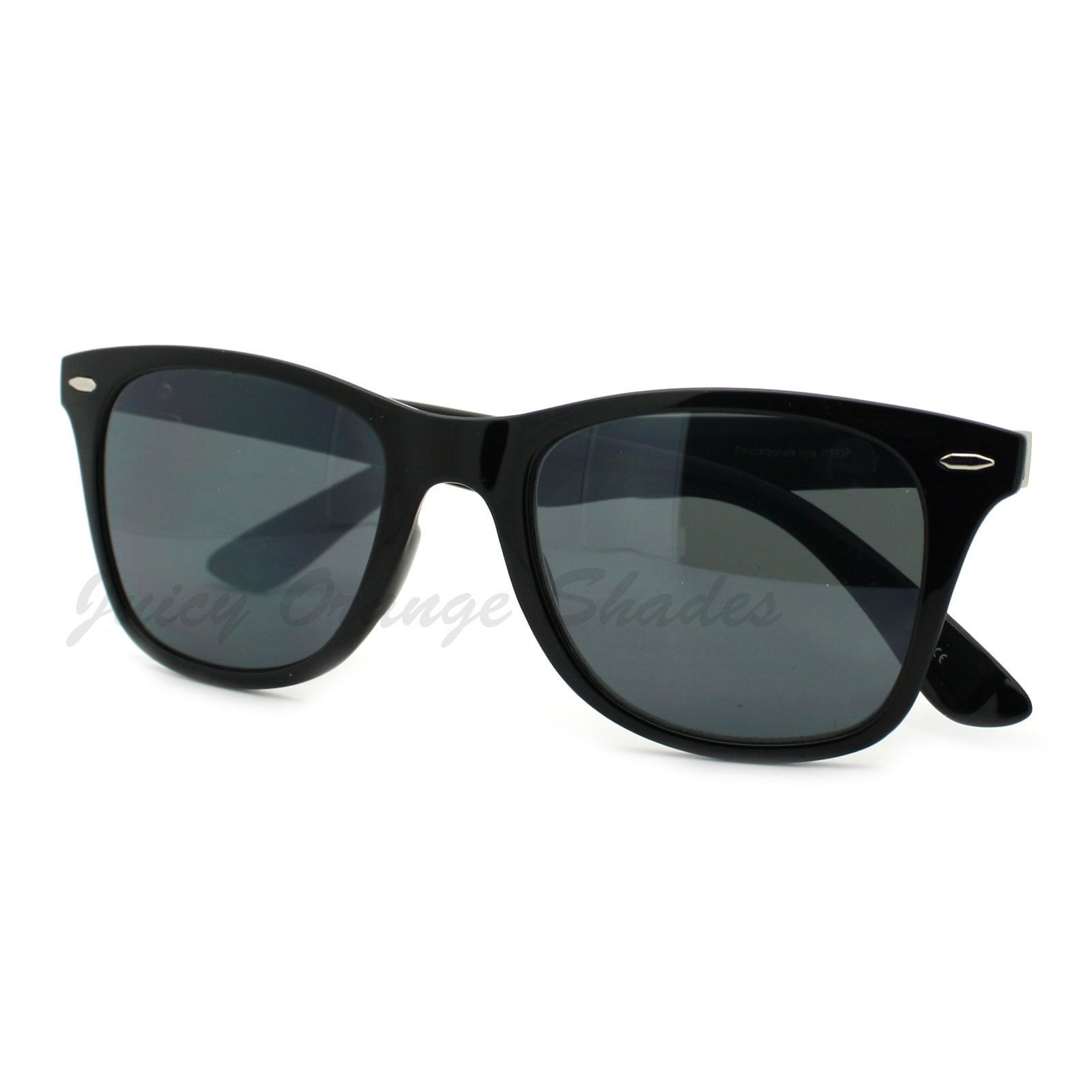 Thin Square Horn Rimmed Sunglasses Classic &amp; 2-tones Unisex - $7.87+