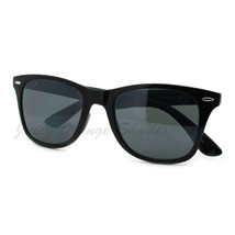Thin Square Horn Rimmed Sunglasses Classic &amp; 2-tones Unisex - £6.29 GBP+