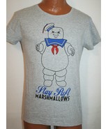 GHOSTBUSTERS Stay Puft Marshmallow Man Womens Juniors T-SHIRT XL Mighty ... - £9.46 GBP