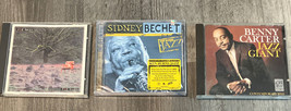 Lot 3 Jazz CDs - Sealed Sidney Bechet Joe Pass Benny Carter Swing Music - £6.48 GBP
