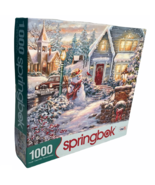 Silent Night Lane 1000 Piece Interlocking Jigsaw Puzzle By Springbok Fam... - €9,69 EUR