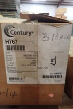 Century H767 1.5hp Condenser Fan Motor 1-1/2HP 1140rpm 460/200-230v NEW ... - $187.11