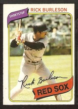 1980 O Pee Chee OPC # 339 Boston Red Sox Rick Burleson - £0.39 GBP