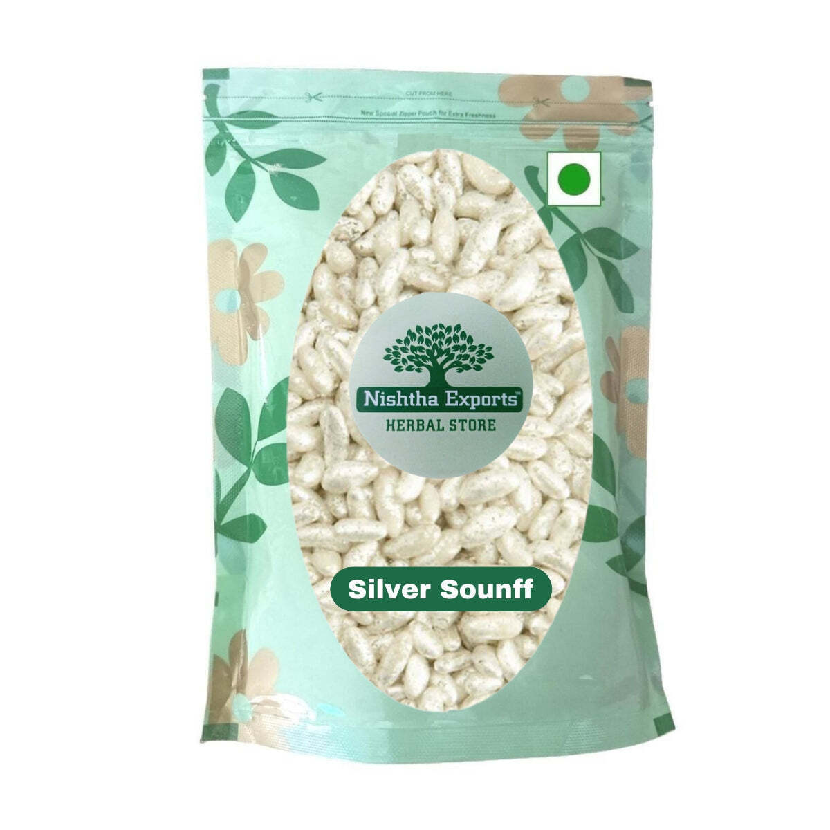 Silver Sounff Mukhwas -Mouth Freshener - Silver Sounff Natural &amp; Tasty M... - $33.04+