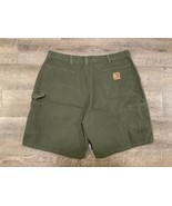 Vintage Carhartt Duckcloth Shorts Workwear Twill Sz 38 Waist 8” Inseam E... - £31.10 GBP