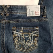 BAKER STREET Jeans DENIM &quot;BOOT CUT&quot; WOMEN&#39;S PANTS DENIM BLUE . SIZE 11 I... - £10.03 GBP