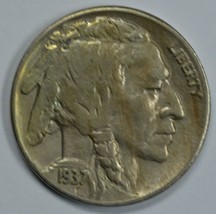 1937 S Buffalo circulated nickel - $13.00