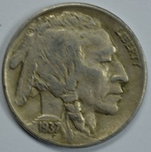 1937 D Buffalo circulated nickel - $13.00