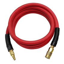 Rubber Lead-In Air Hose 3/8-Inch By 10-Feet 300 Psi Heavy Duty, Kink Resistant,  - £33.62 GBP