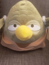 Angry Birds Star Wars Yoda Plush RARE 2013 Commonwealth 12&quot; Tall 18&quot; Ear... - £29.55 GBP