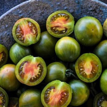 50 Seeds Evil Olive Tomato Juicy Vegetable Garden Edible Fresh Seeds - £7.85 GBP