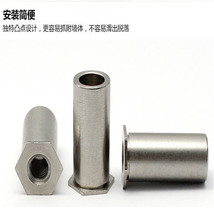 1000pcs SO4-8632-34 Thru-hole Threaded Standoffs Crossing Crimped Col Standoff image 5