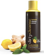Dirty Cleanse Lemon Detox with Volcanic Charcoal with Ginger and Dandelion - $14.75
