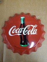 Vintage Coca cola Bottle Cap Sign D - £138.40 GBP