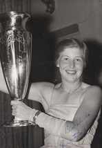 Christine truman wimbledon 1958 victory tennis hand signed press photo 167150 p thumb200