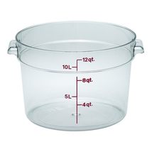 Cambro RFSCW12135 Cambro Clear Round Container, 12 Quart Pack of 1 - £28.11 GBP
