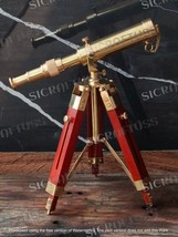 Brass Telescope / Tripod Telescope / Home Decor Showpiece / Nautical Dec... - $34.37