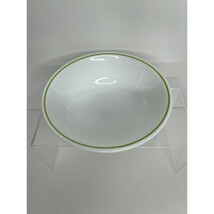 1 Corelle Green Band Stripe 6&quot; Wide Cereal Bowl - $22.75
