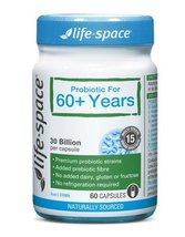 Life Space Probiotic for 60+ Years 60 Capsules - £23.56 GBP