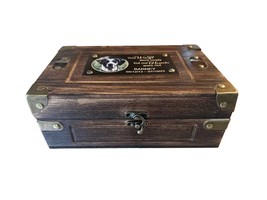 Custom Pet Urn, Engraved Photo Plate, Large or Small Pet Urn, Picture Pe... - £51.37 GBP+