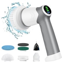 Spin Scrubber New Electric Scrubber for Bathroom Cleaning Tile Grout Tub... - $665.07 MXN