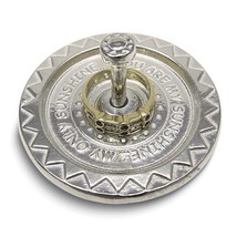 YOU ARE MY SUNSHINE Handcrafted Pewter Ring Holder Jewelry Stand - $38.84 CAD