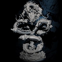 105mm Resin Model Kit Chinese Dragon Fantasy Unpainted - £47.59 GBP