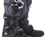New Alpinestars Tech 5 Black Grey Flo Yellow MX ATV Mens Adult Boots Mot... - £266.77 GBP