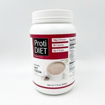 Protidiet High Protein Hot Cocoa Drink Mix 17.6 oz Canister BB 10/24  - $34.99