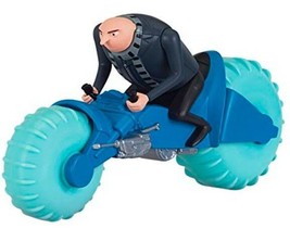 Despicable Me 3 FLAMINGO WATER CYCLE with GRU Toy Figure NEW Fun Gift - $9.94