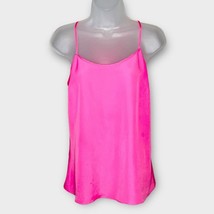J. CREW hot neon pink cami tank size 2 Barbiecore Summer - £15.12 GBP