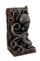 Steampunk Octopus Bronze Finished Single Bookend - £54.48 GBP